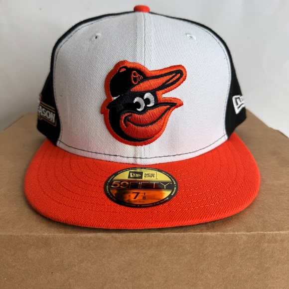 Baltimore Orioles 2024 MLB Post Season Hat Fitted New Era 59FIFTY On Field 7 1/8 - Picture 1 of 9